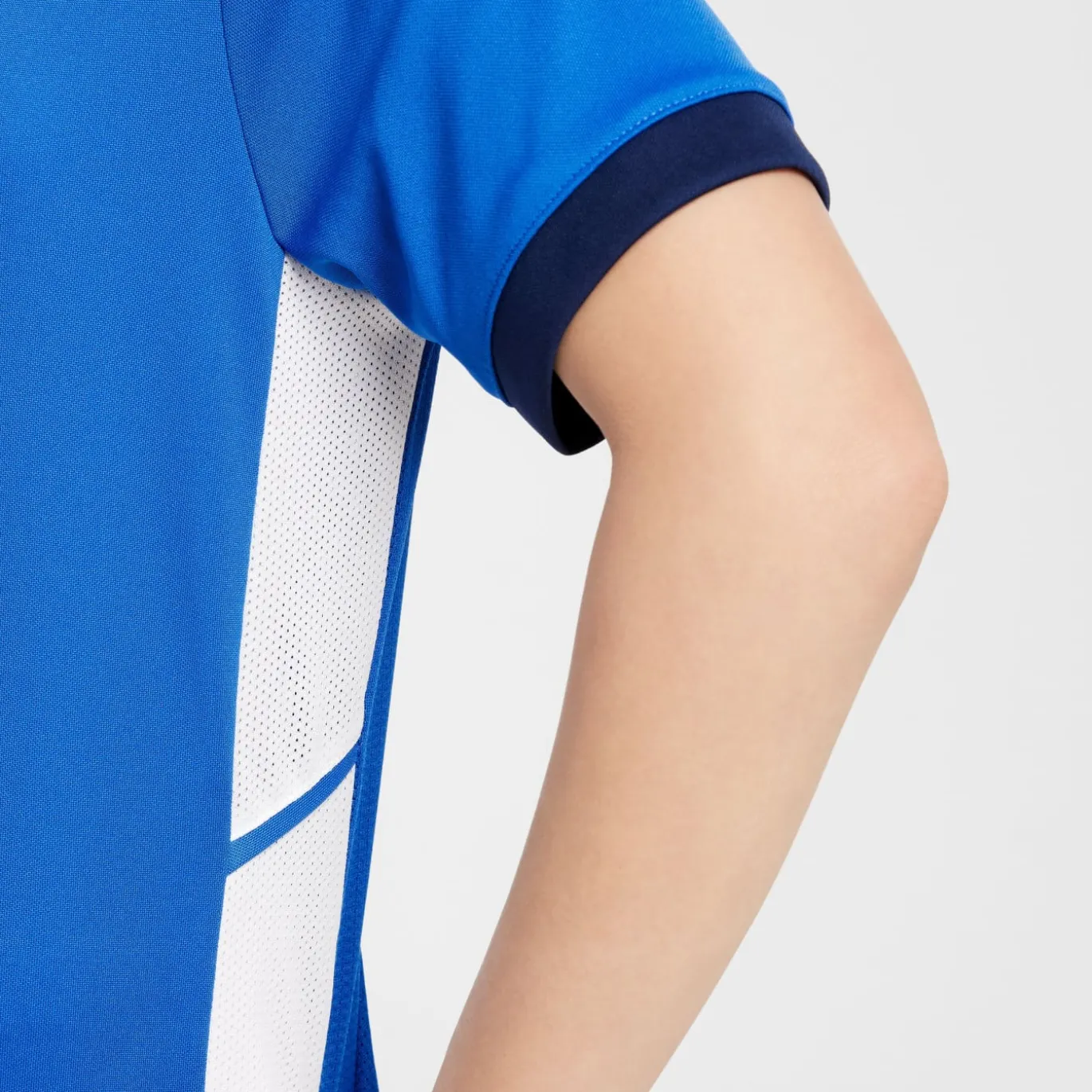 Nike Academy 25 Trainingsshirt Kids Blauw Donkerblauw Wit