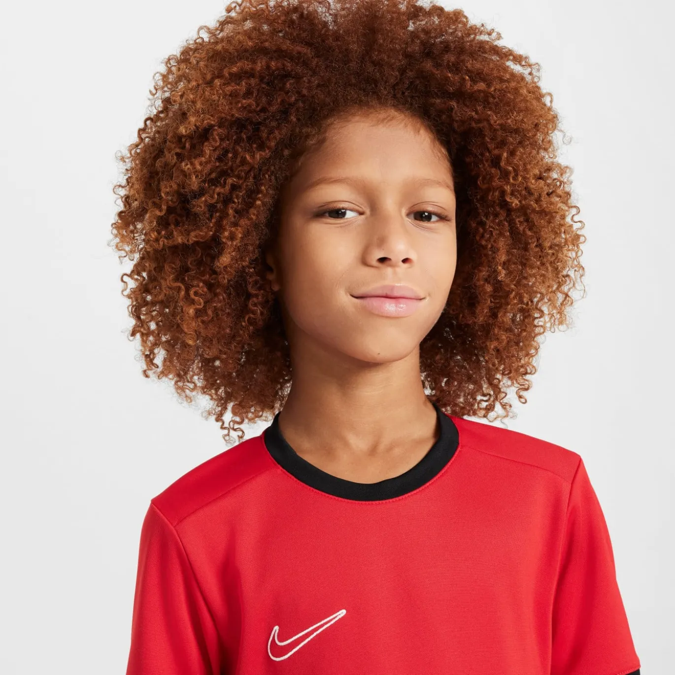 Nike Academy 25 Trainingsshirt Kids Rood Zwart Wit