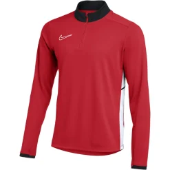 Nike Academy 25 Trainingstrui 1/4-Zip Kids Rood Zwart Wit