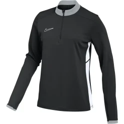 Nike Academy 25 Trainingstrui 1/4-Zip Dames Zwart Grijs Wit