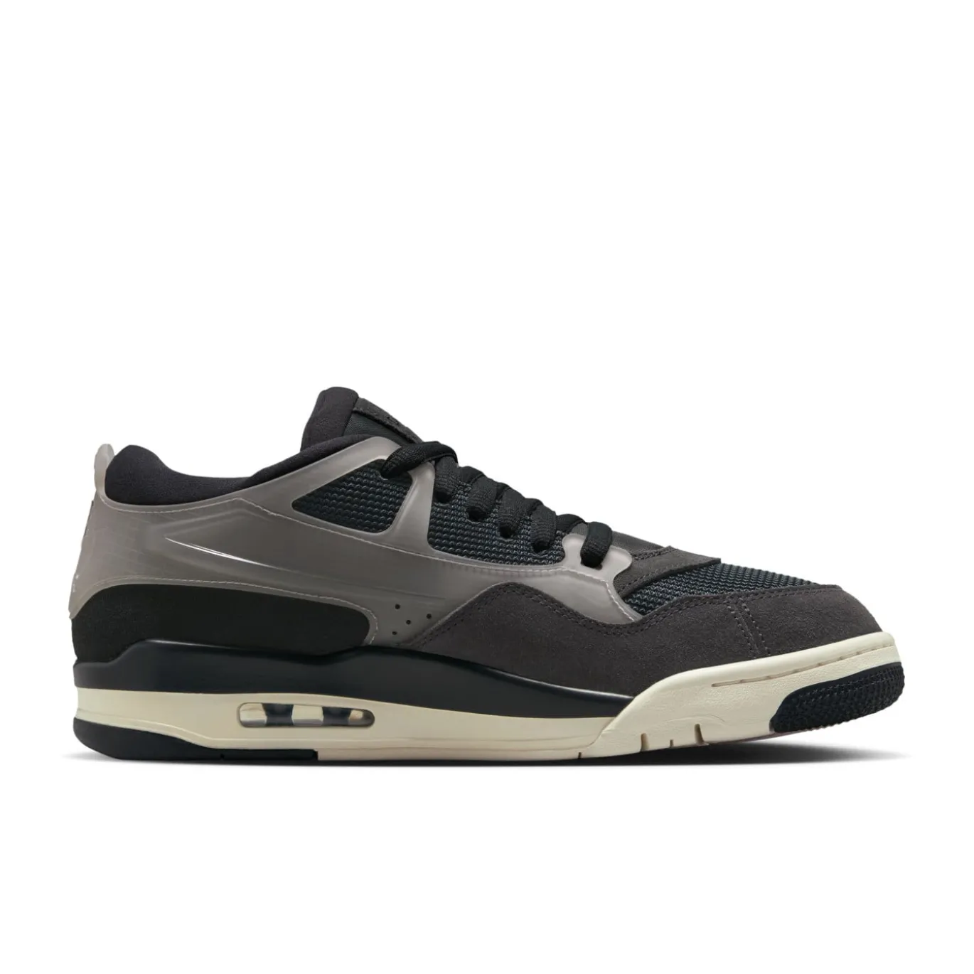 Nike Air Jordan 4 RM x Paris Saint-Germain Sneakers Zwart Zilver Wit