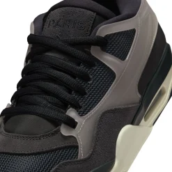 Nike Air Jordan 4 RM x Paris Saint-Germain Sneakers Zwart Zilver Wit