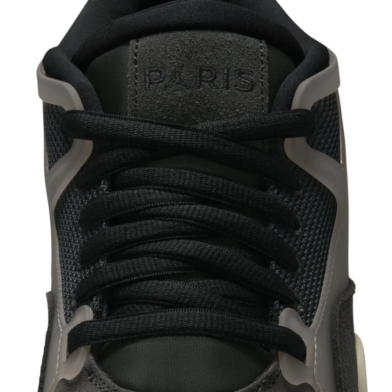 Nike Air Jordan 4 RM x Paris Saint-Germain Sneakers Zwart Zilver Wit