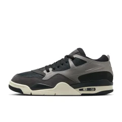 Nike Air Jordan 4 RM x Paris Saint-Germain Sneakers Zwart Zilver Wit