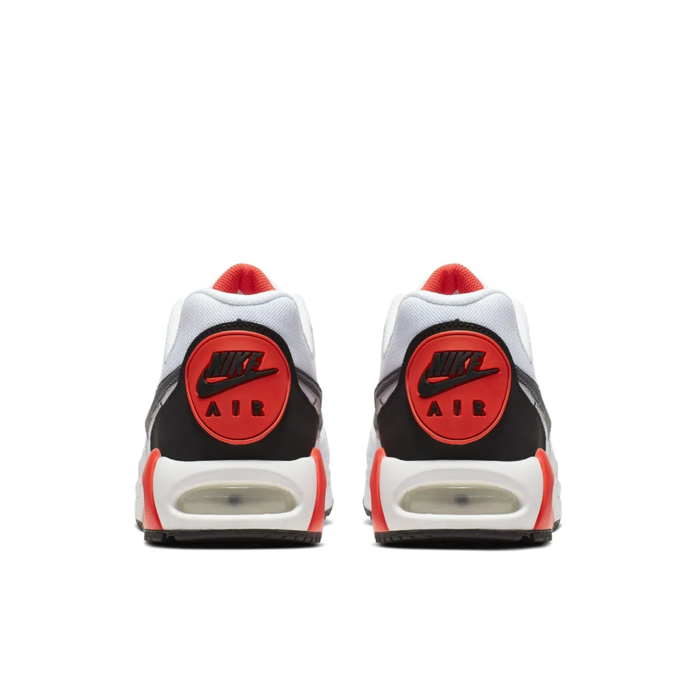 Nike Air Max Ivo Sneakers Wit Rood Zwart