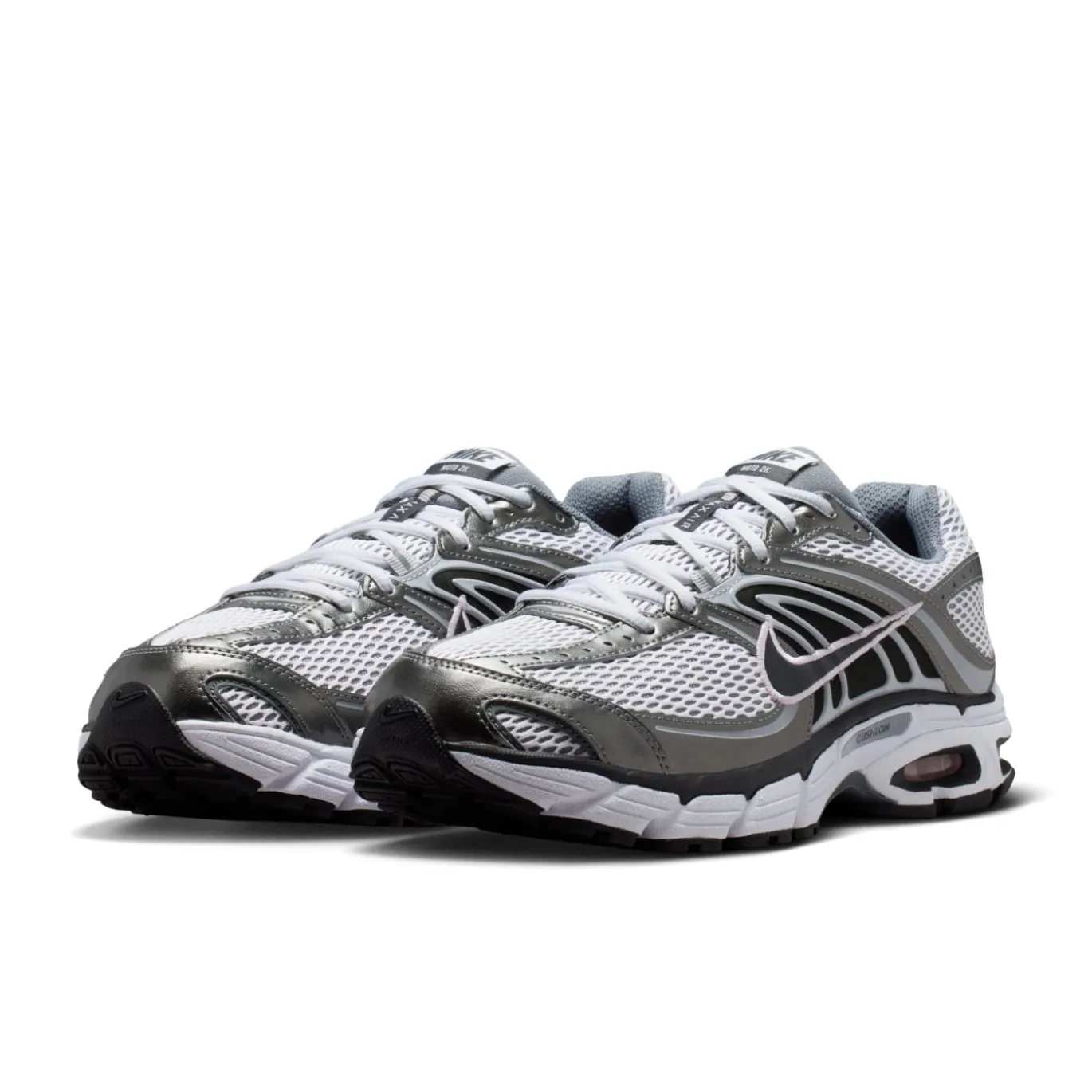 Nike Air Max Moto 2K Sneakers Grijs Wit Zilvergrijs Zwart