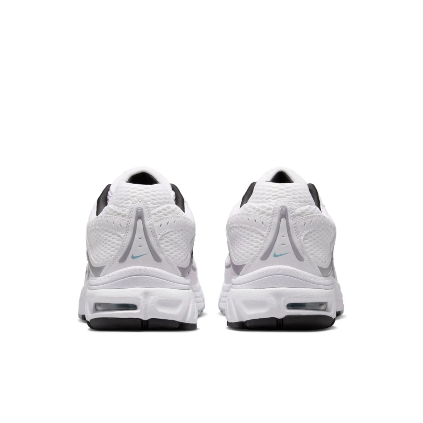 Nike Air Max Moto 2K Sneakers Wit Zwart Light Armory Blue Metallic Silver
