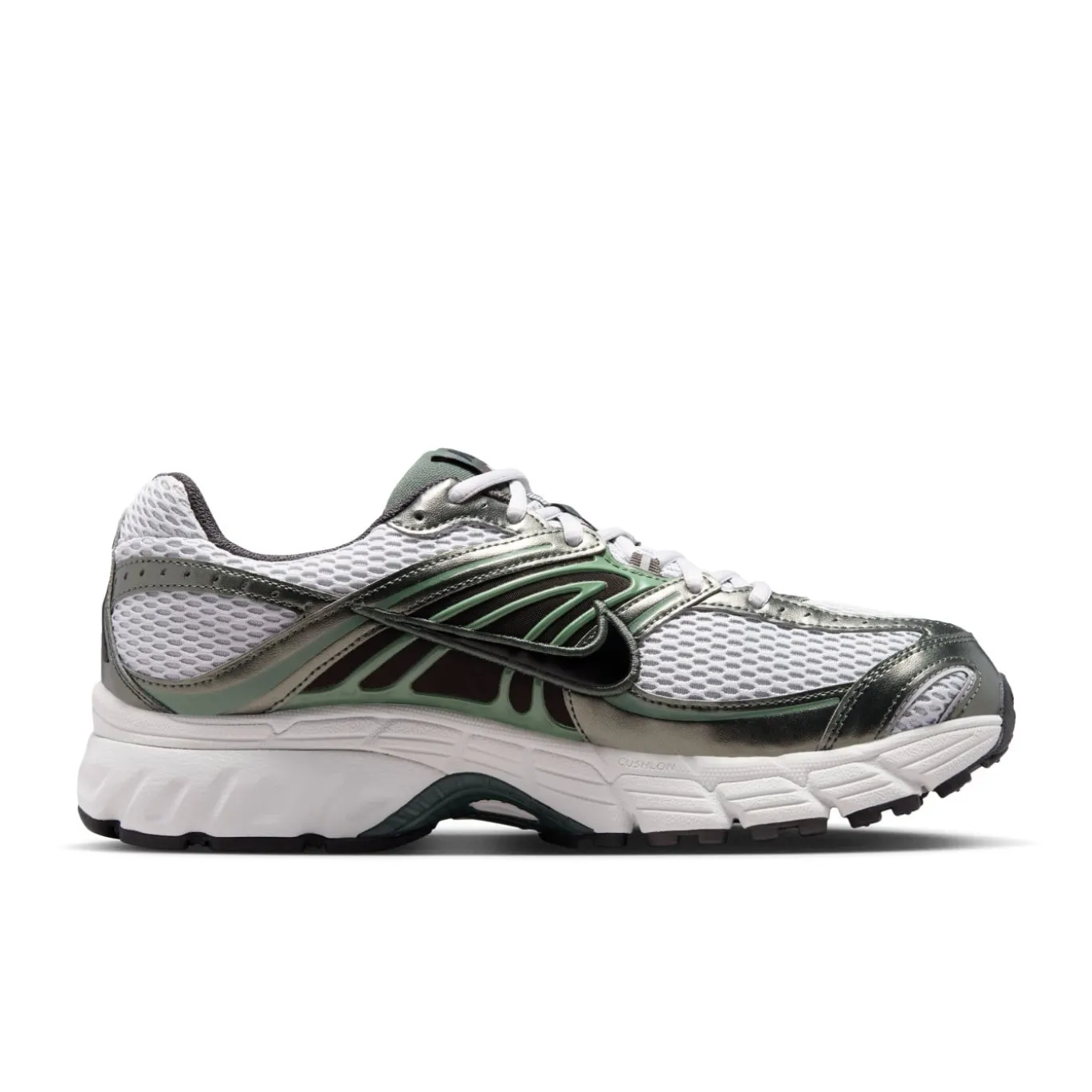 Nike Air Max Moto 2K Sneakers Wit Camogroen Zwart Metallic Silver