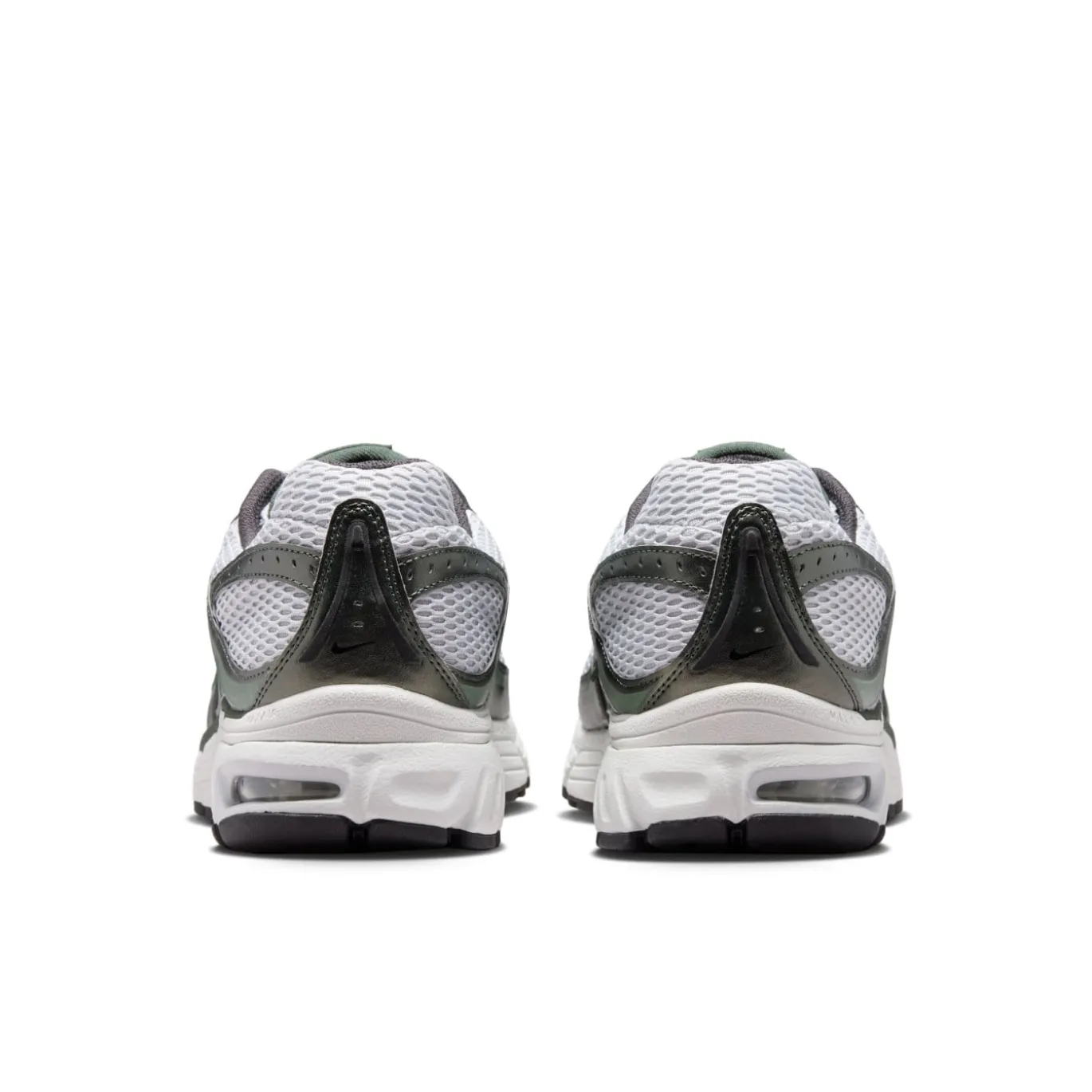 Nike Air Max Moto 2K Sneakers Wit Camogroen Zwart Metallic Silver