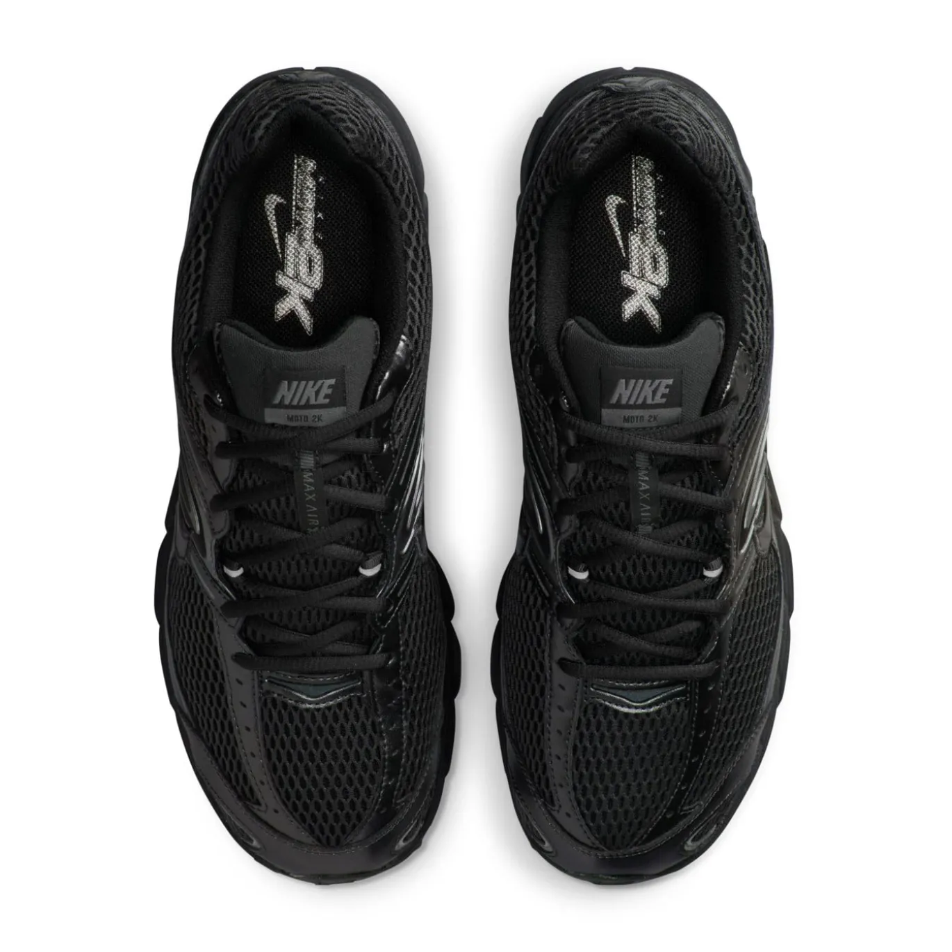 Nike Air Max Moto 2K Sneakers Zwart Donkergrijs Metallic