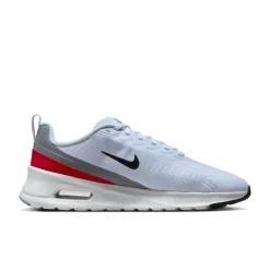 Nike Air Max Nuaxis Sneakers Lichtblauw Grijs Rood Zwart