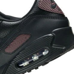 Nike Air Max 90 Premium Sneakers Zwart Lichtpaars