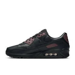 Nike Air Max 90 Premium Sneakers Zwart Lichtpaars