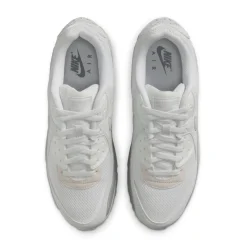 Nike Air Max 90 Premium Sneakers Zilvergrijs Wit Beige Grijs
