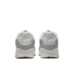 Nike Air Max 90 Premium Sneakers Zilvergrijs Wit Beige Grijs