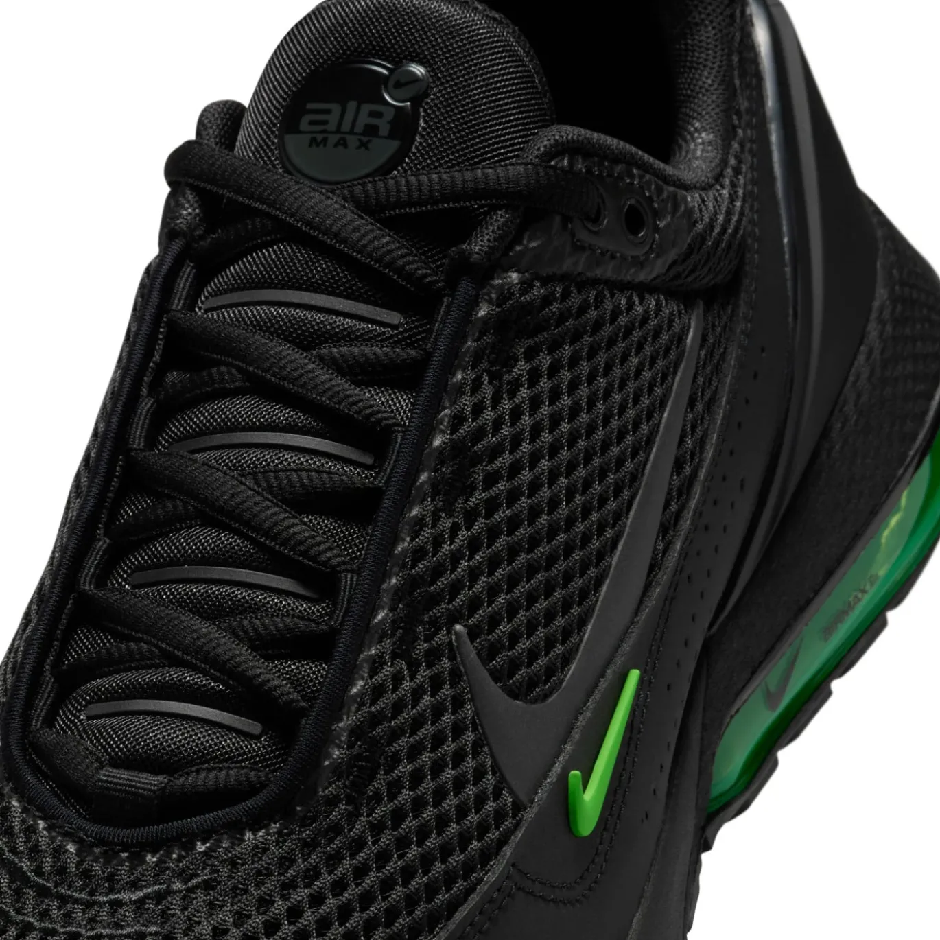 Nike Air Max Pulse Sneakers Zwart Donkergrijs Groen