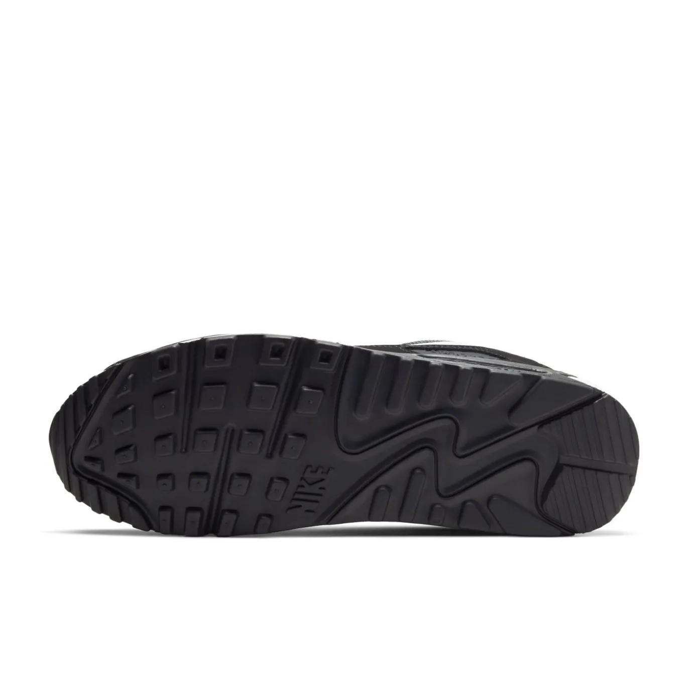 Nike Air Max 90 Sneakers Donkergrijs Wit Zwart