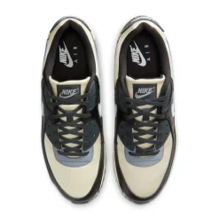 Nike Air Max 90 Sneakers Gebroken Wit Zwart Zilvergrijs