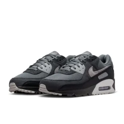 Nike Air Max 90 Sneakers Grijs Zwart Donkergrijs Lichtgrijs