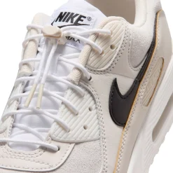 Nike Air Max 90 Sneakers Wit Licht Orewoodbruin Zwart
