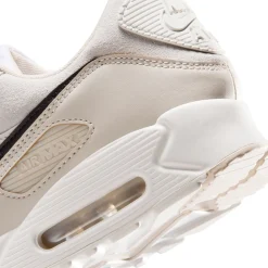 Nike Air Max 90 Sneakers Wit Licht Orewoodbruin Zwart