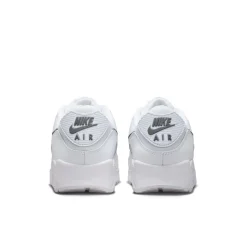 Nike Air Max 90 Sneakers Wit Wit Donkergrijs