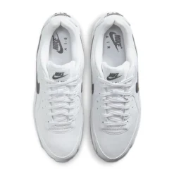 Nike Air Max 90 Sneakers Wit Wit Donkergrijs