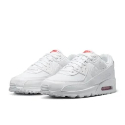 Nike Air Max 90 Sneakers Wit Wit Felrood
