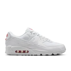 Nike Air Max 90 Sneakers Wit Wit Felrood