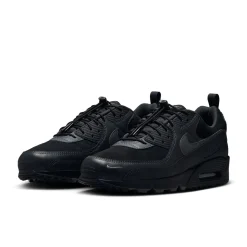 Nike Air Max 90 Sneakers Zwart Antraciet Donkergrijs Zilvergrijs