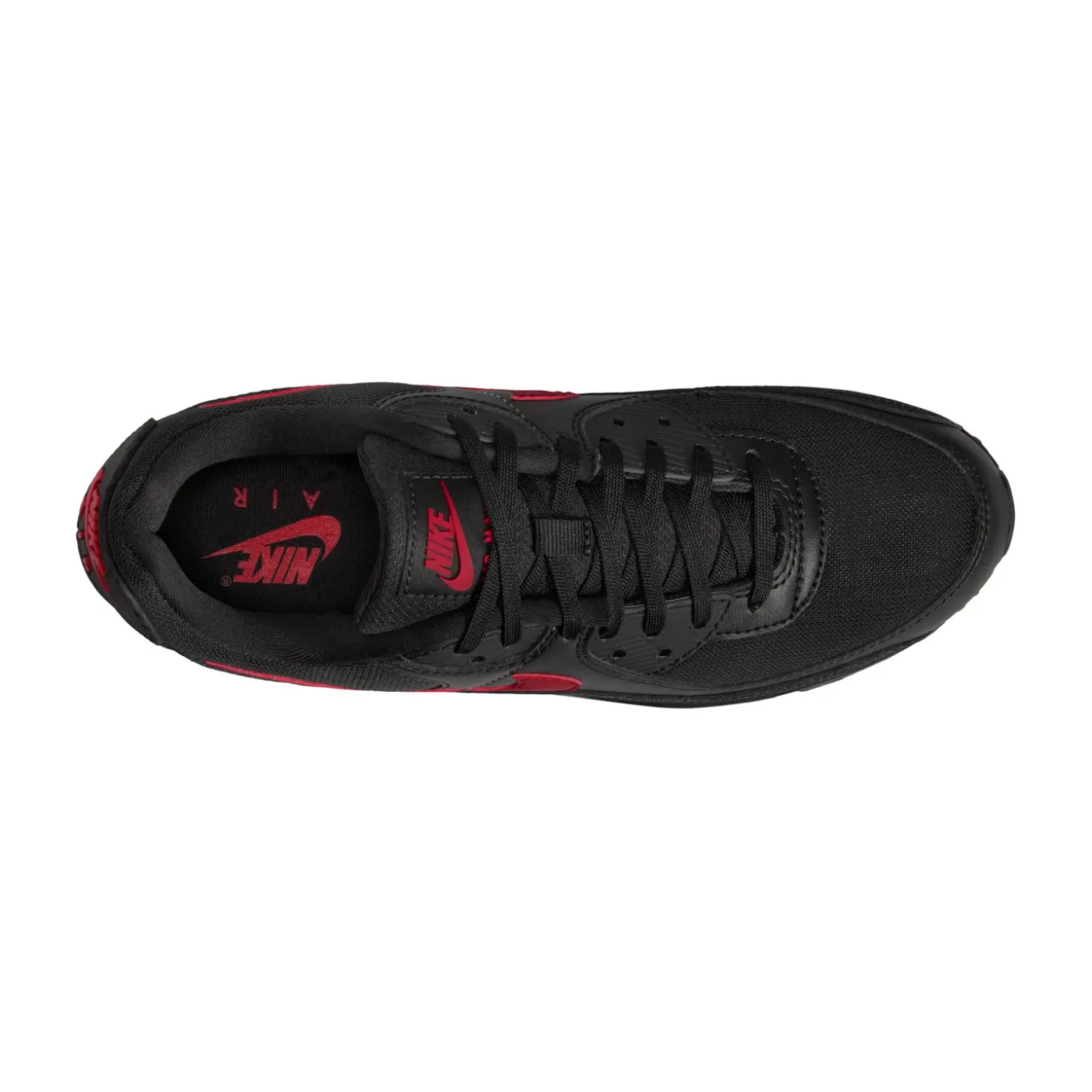 Nike Air Max 90 Sneakers Zwart Tough Red