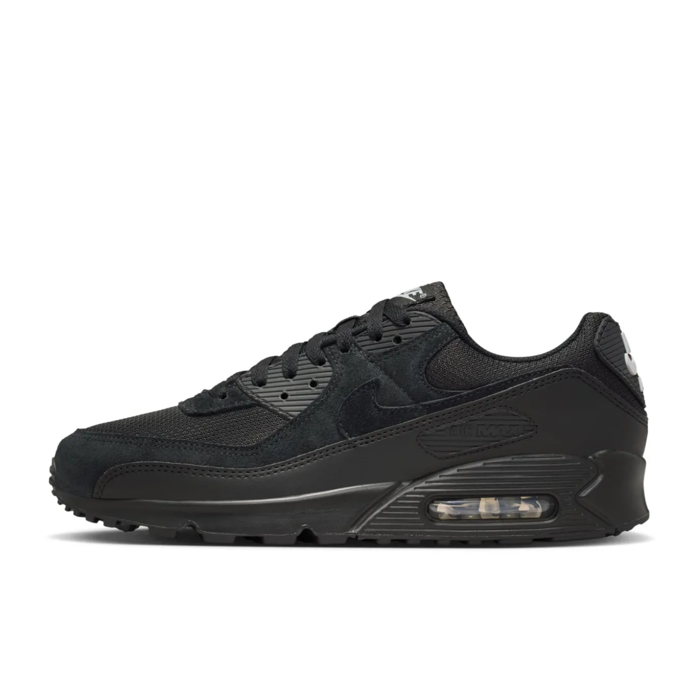 Nike Air Max 90 Sneakers Zwart Zwart Wit