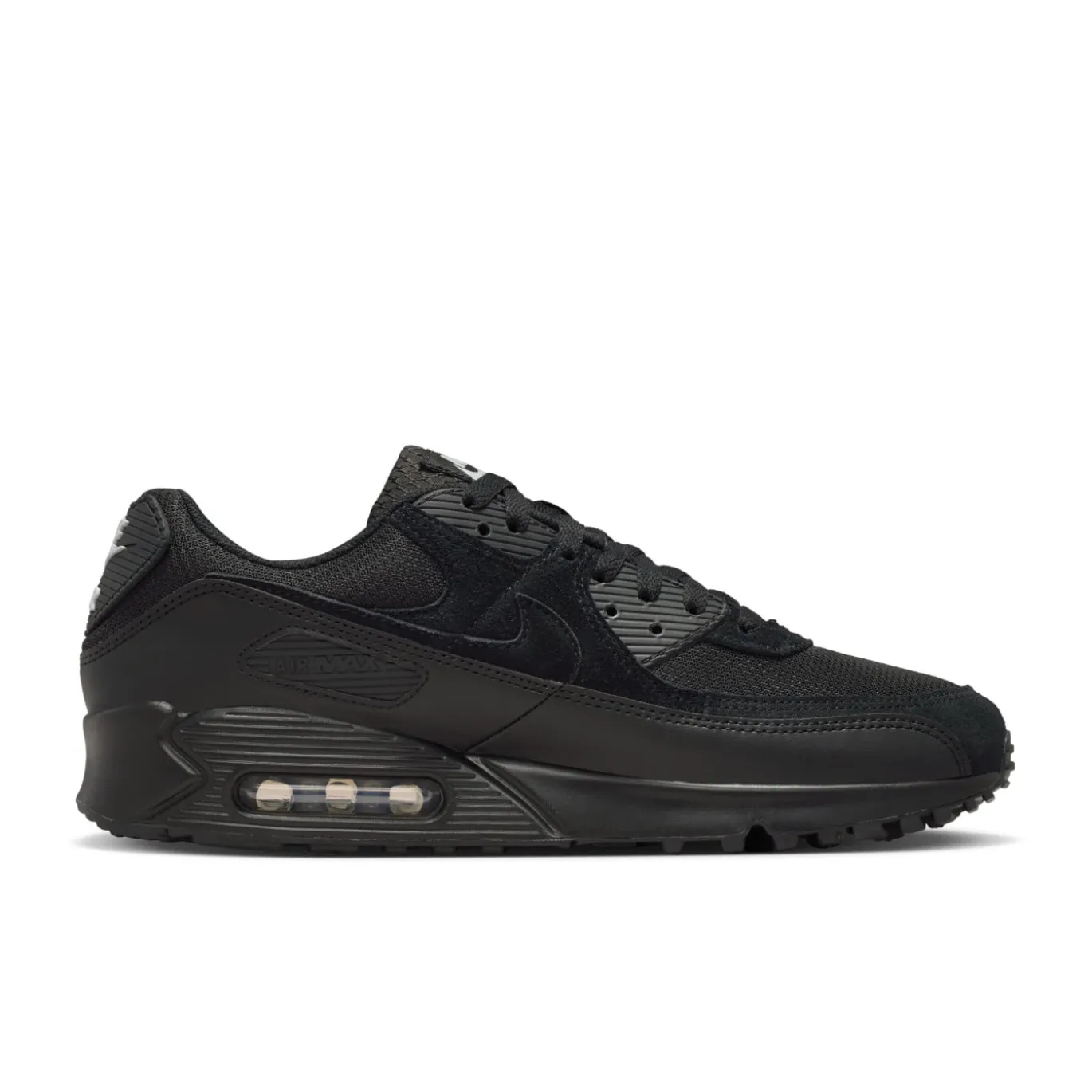 Nike Air Max 90 Sneakers Zwart Zwart Wit