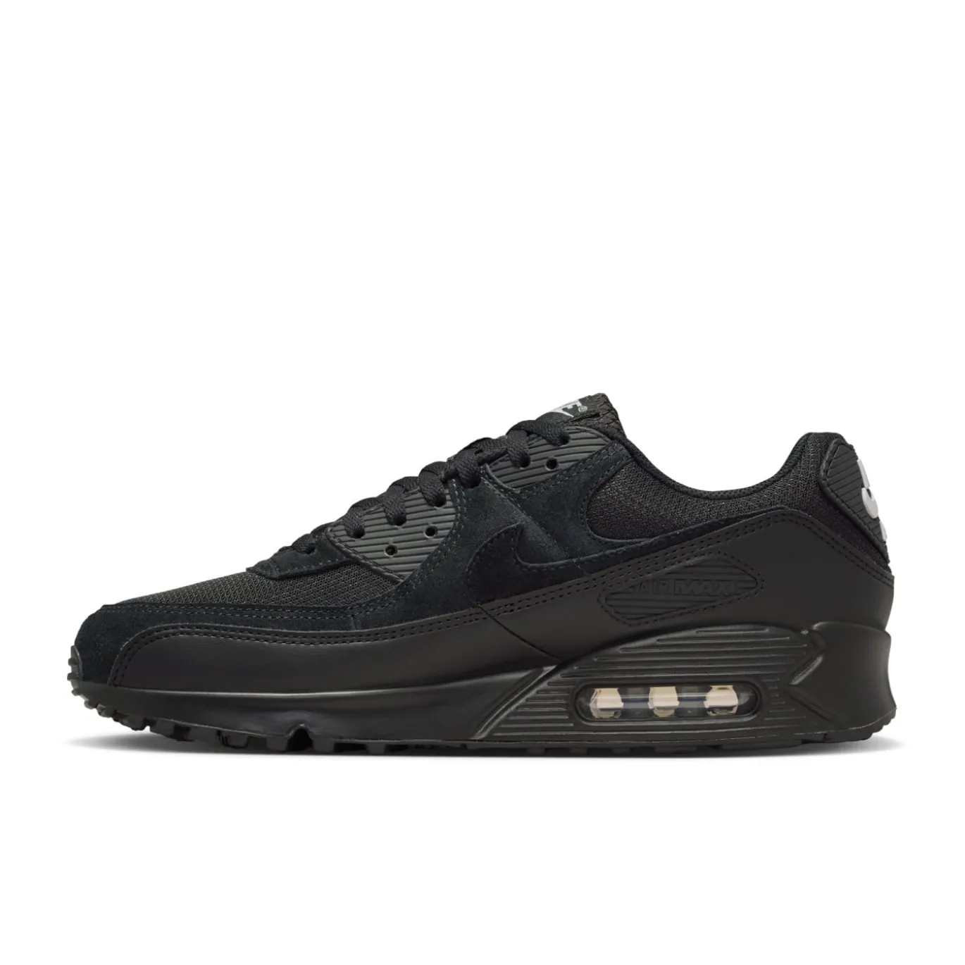 Nike Air Max 90 Sneakers Zwart Zwart Wit