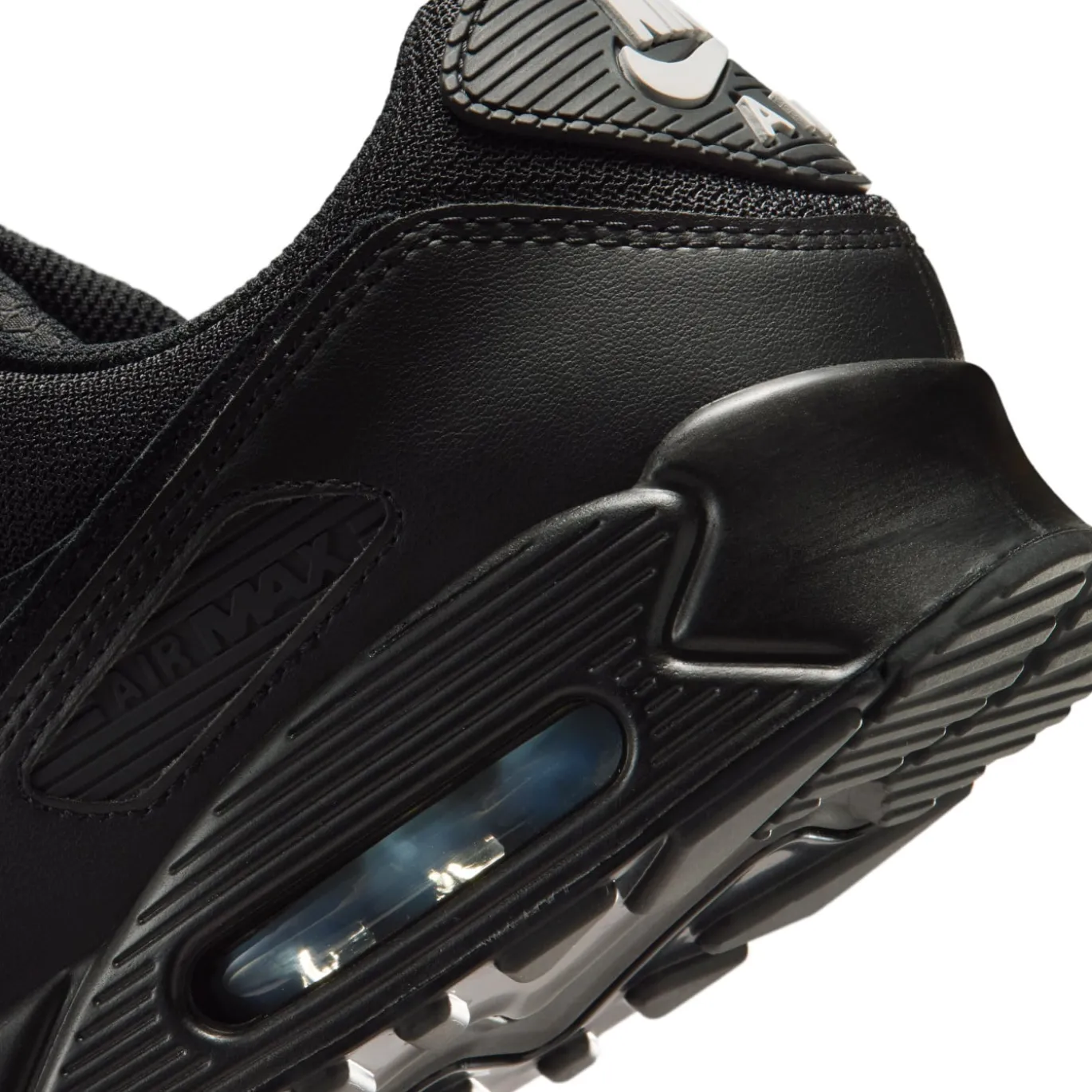 Nike Air Max 90 Sneakers Zwart Zwart Wit