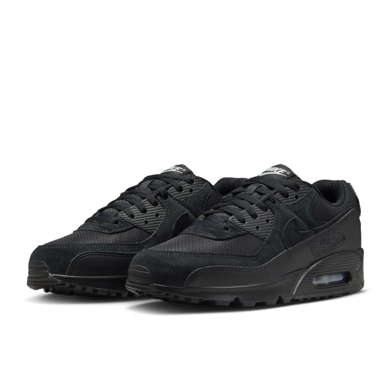 Nike Air Max 90 Sneakers Zwart Zwart Wit