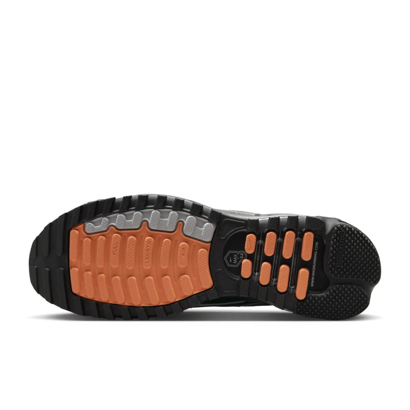 Nike Air Max TL 2.5 Sneakers Grijs Oranje Donkergrijs