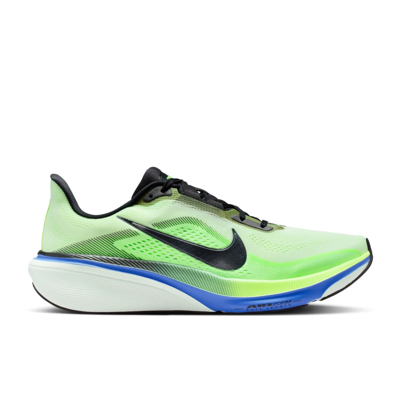 Nike Air Zoom Pegasus 42 Hardloopschoenen Neongroen Zwart Blauw