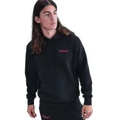 Nike Atletico Madrid Club Hoodie 2025-2026 Zwart Rood Wit