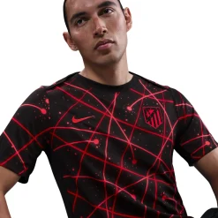 Nike Atletico Madrid Pre-Match Trainingsshirt 2025-2026 Zwart Rood