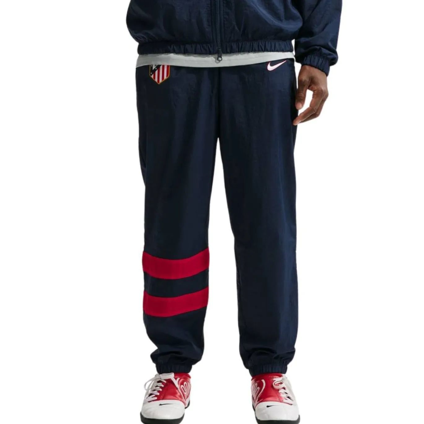Nike Atletico Madrid Repel Woven Trainingspak 1996 Donkerblauw Rood Wit