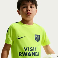 Nike Atletico Madrid Strike Trainingsset 2026-2027 Kids Neongroen Zwart Donkerblauw Wit