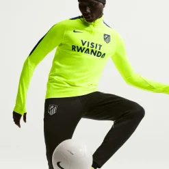 Nike Atletico Madrid Strike Trainingspak 1/4-Zip 2026-2027 Neongroen Zwart Donkerblauw Wit