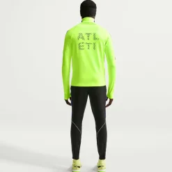 Nike Atletico Madrid Strike Trainingstrui 1/4-Zip 2026-2027 Neongroen Donkerblauw