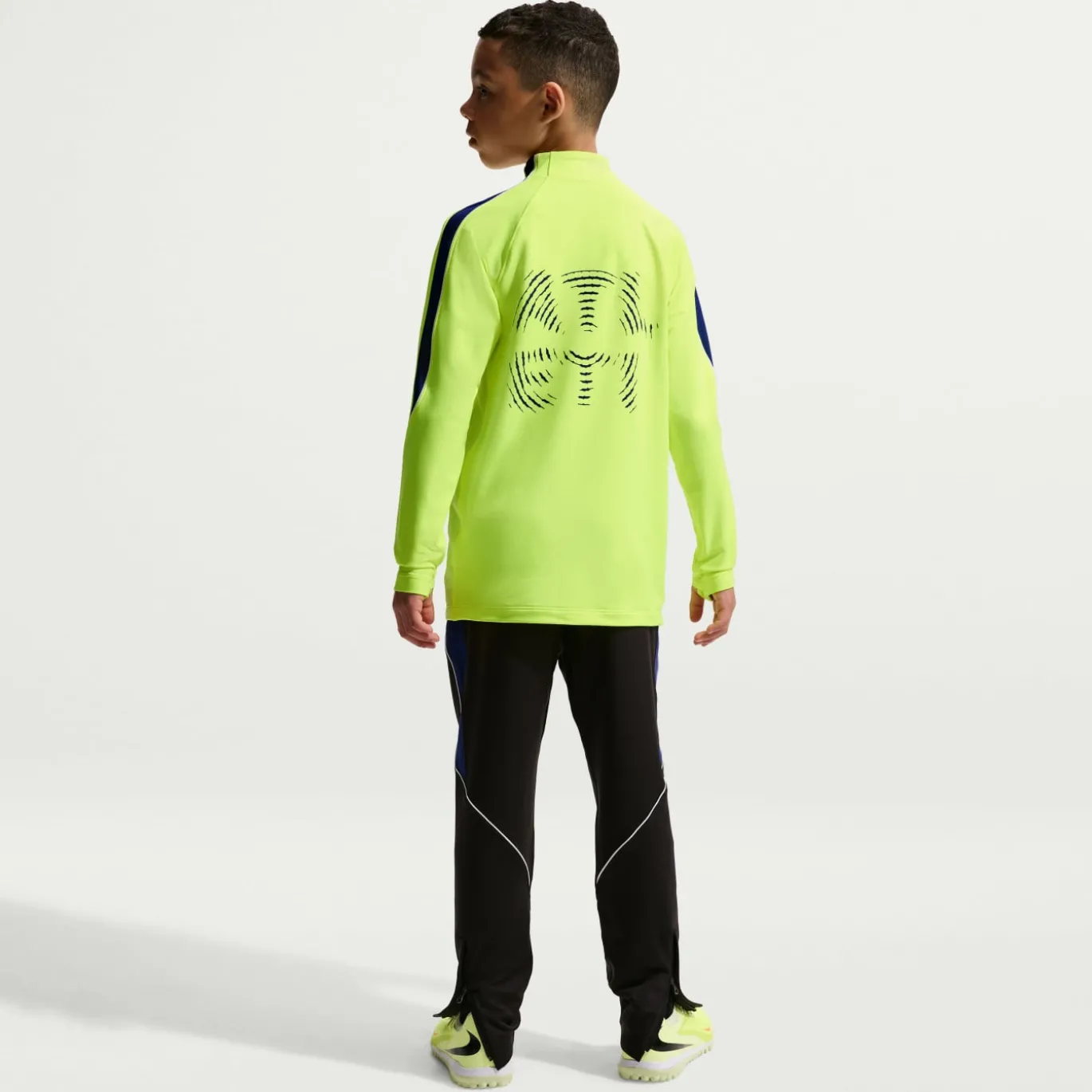 Nike Atletico Madrid Strike Trainingsbroek 2026-2027 Kids Zwart Wit