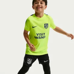 Nike Atletico Madrid Strike Trainingsbroekje 2026-2027 Kids Zwart Wit