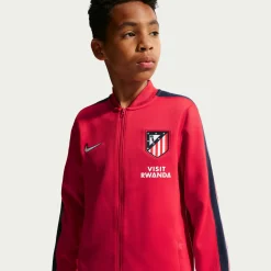 Nike Atletico Madrid Strike Trainingspak 2026-2027 Kids Rood Donkerblauw Wit