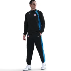 Nike Atletico Madrid Total 90 Trainingsbroek Woven 2025-2026 Zwart Blauw Wit