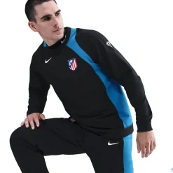 Nike Atletico Madrid Total 90 Trainingsbroek Woven 2025-2026 Zwart Blauw Wit