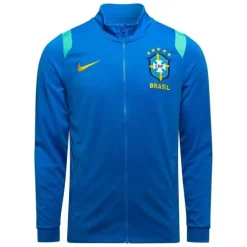 Nike Brazilië Academy Pro Trainingsjack 2026-2028 Blauw Goud